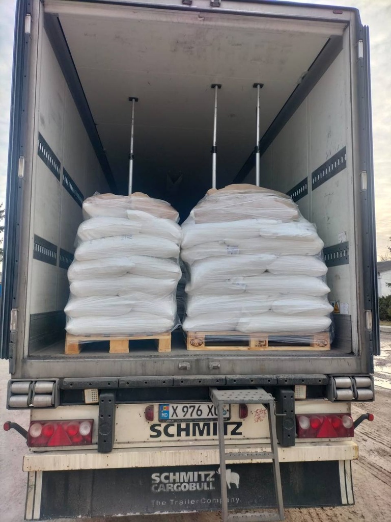 White crystalline sugar, category 1 from beets harvest 2023