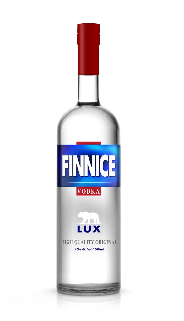 FINNICE PREMIUM VODKA 40% 1000ML