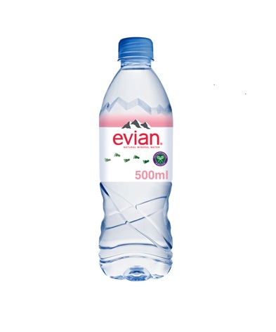 Evian © Mineral Water 24x500ML 