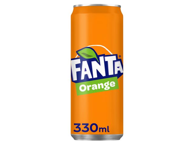 Fanta Alu Can 330 ML Slim - Tray 24 Units