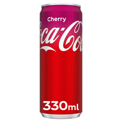 Coca-Cola Cherry Can 4 x 6 x 0.33L