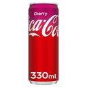 Coca-Cola Cherry Can 4 x 6 x 0.33L