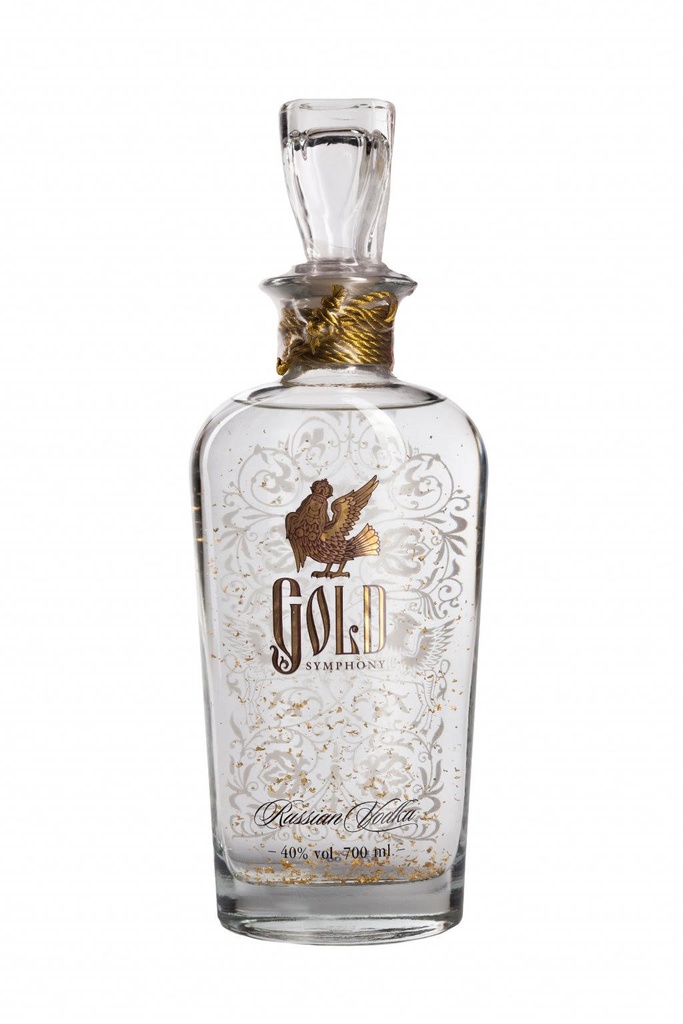 Gold Symphony Premium Vodka (Glass Bottle)