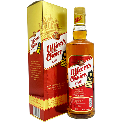 OFFICER'S CHOICE WHISKEY 0.75L - 40%