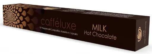 Cafféluxe Limited © Milky Hot Chocolate  80 Alu pods / pak
